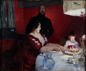 La festa di compleanno da John Singer Sargent