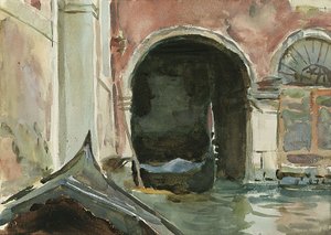 Canale veneziano da John Singer Sargent