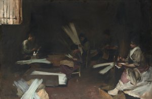 Lavoratori del vetro veneziano, 1880-82 da John Singer Sargent