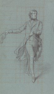 Capitano W. Fairfax, studio di figura per il dipinto della Vittoria di Lord Duncan da John Singleton Copley