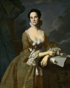 Signora Daniel Hubbard Mary Greene da John Singleton Copley