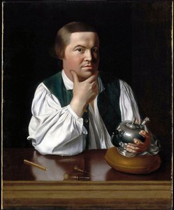 Ritratto di Paul Revere da John Singleton Copley
