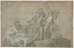 Gruppo di soccorso, 1777-78 da John Singleton Copley