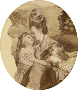 Schizzo per La famiglia Copley da John Singleton Copley