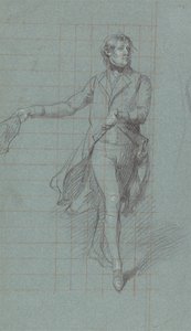 Studio per il capitano William George Fairfax per il dipinto "La vittoria di Lord Duncan" da John Singleton Copley