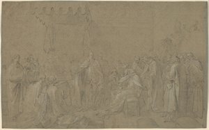 Studio per "La morte del conte di Chatham" da John Singleton Copley