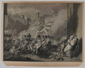 La morte del maggiore Pierson, 6 gennaio 1781 da John Singleton Copley