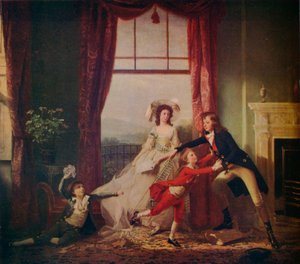 La famiglia Sitwell da John Singleton Copley