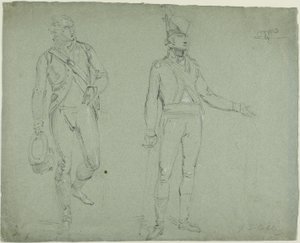 Due ufficiali americani da John Singleton Copley