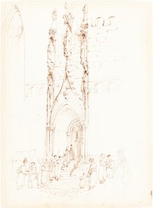 Un arco gotico da John Skinner Prout