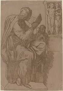 Una Sibilla che legge da John Skippe after Michelangelo