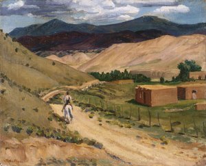 Strada per Chimayo da John French Sloan