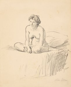 Nudo seduto