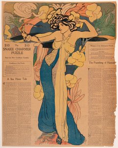 Incantatore di serpenti puzzle da John French Sloan