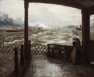 Scia del traghetto, n. 1 da John French Sloan