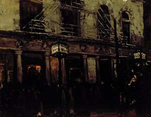 Teatro di Walnut Street, Philadelphia da John French Sloan