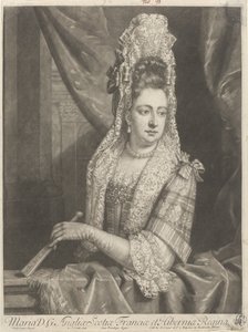 Ritratto di Maria II Stuart da John Smith
