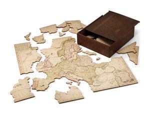 Europa divisa nei suoi Regni, c.1766 da John Spilsbury