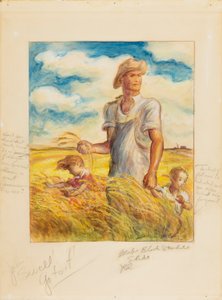 La nostra buona terra da John Steuart Curry