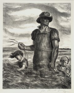 La nostra buona terra da John Steuart Curry