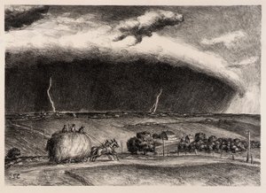 La tempesta di linee
