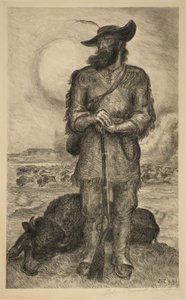Il Plainsman da John Steuart Curry