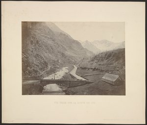Vista dalla strada per Luz