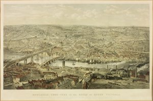 Newcastle upon Tyne durante il regno della regina Vittoria da John Storey