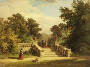 Ingresso a Haddon Hall da John Syer