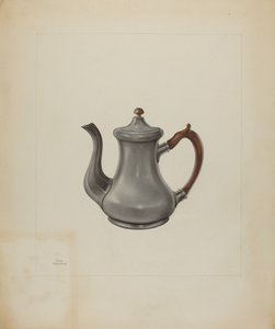 Teiera di peltro, 1935-1942
