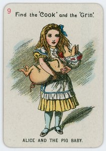 Alice e il bambino maiale da John Tenniel