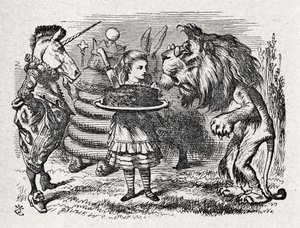 Alice il Leone e da John Tenniel