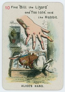 La Mano di Alice da John Tenniel