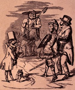 Cartone animato da Punch di Sir John Tenniel da John Tenniel