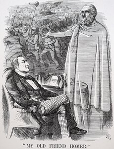 Il vecchio amico di Gladstone, Omero