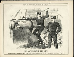 Illustrazione di John Tenniel in Punch da John Tenniel
