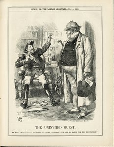 Illustrazione di John Tenniel (1820-1914) in Punch da John Tenniel