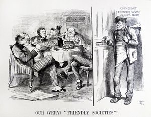 Cartone animato di John Tenniel intitolato 