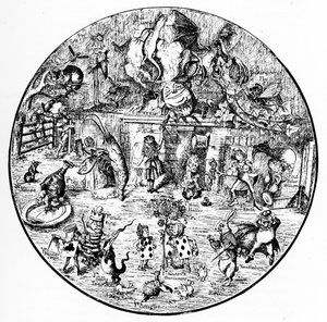 Illustrazioni di John Tenniel da Alice nel Paese delle Meraviglie