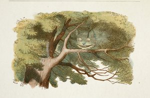 "Il gatto del Cheshire" Tavola tratta da "Alice nel Paese delle Meraviglie" di Lewis Carroll illustrata da John Tenniel da John Tenniel