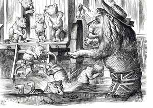 I consigli di Punch ai vacanzieri britannici al mare da John Tenniel