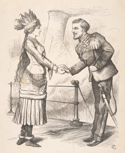 Anche i migliori amici devono separarsi, Punch, 28 settembre 1878 da John Tenniel