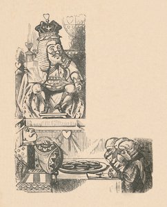 Il caso delle crostate, 1889 da John Tenniel