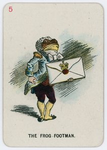 Il ranocchio-fattorino da John Tenniel