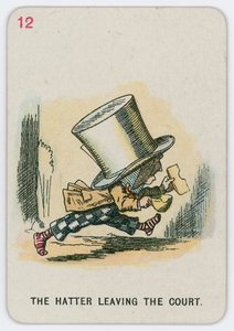 Il Cappellaio che lascia la Corte da John Tenniel