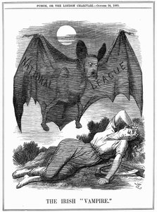 Il vampiro irlandese da John Tenniel