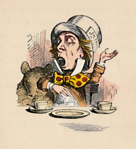 Il Cappellaio Matto, 1889 da John Tenniel