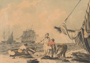 Scena costiera con figure da John Thomas Serres