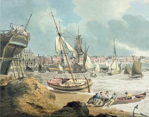 Porto di Weymouth, Dorset, 1805