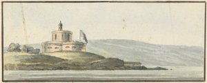 Castello di St. Maws, Falmouth, est sud-est da John Thomas Serres